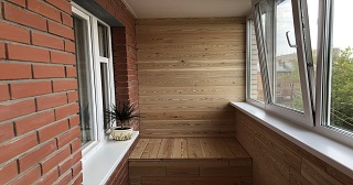 Отделка, остекление, утепление балконов в Чапаевске от 210 руб. м/2.